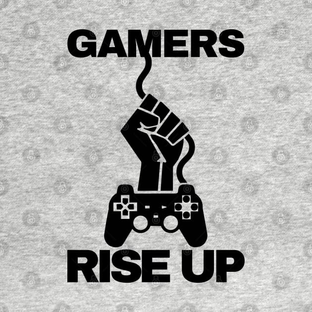 Retro Gamers Rise Up by KewaleeTee